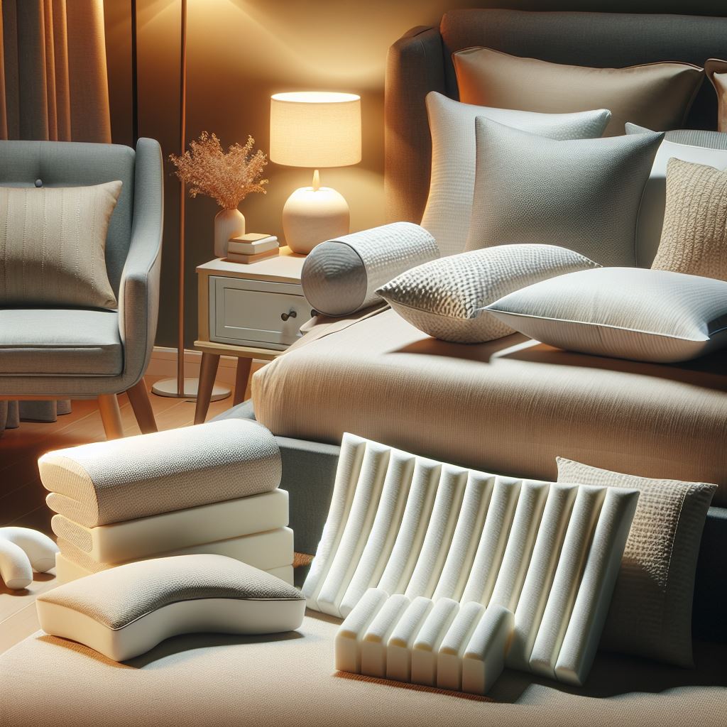 Oreillers ergonomiques et coussins de soutien – Confort ultime avec lebonsommeil.fr